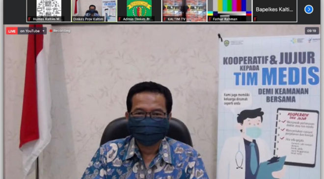 Juru Bicara Gugus Tugas Percepatan Penanganan Covid 19 Kaltim Andi Muhammad Ishak (Dok-humasprovkaltim)